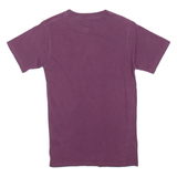VANS Mens T-Shirt Maroon XS