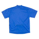 HIBERNIA Cycling Mens Jersey Blue 1/4 Zip L