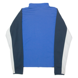 R LOPO Template Mens Football Shirt Jersey Blue Long Sleeve High Neck L