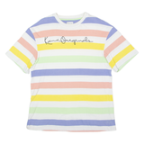 KARL KANI Mens T-Shirt White Crew Neck S