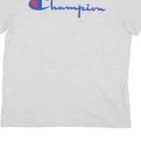 CHAMPION REVERSE WEAVE Mens T-Shirt Grey Crew Neck XS