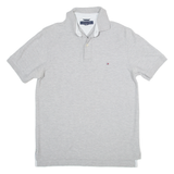 TOMMY HILFIGER Mens Polo Shirt Grey S