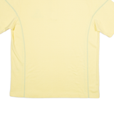 LE COQ SPORTIF Mens Polo Shirt Yellow M