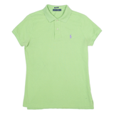 POLO RALPH LAUREN The Skinny Polo Mens Polo Shirt Green M
