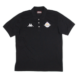 KAPPA Elite Basket Mens Polo Shirt Black L