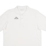 KAPPA Mens Polo Shirt Cream M