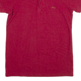 LACOSTE Regular Fit Mens Polo Shirt Red S