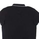 WRANGLER Mens Polo Shirt Black L