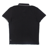 WRANGLER Mens Polo Shirt Black L