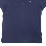 TOMMY HILFIGER Womens Polo Shirt Blue XL