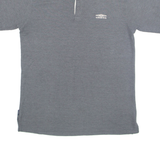 UMBRO Mens Polo Shirt Grey L