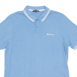 BEN SHERMAN Mens Polo Shirt Blue S