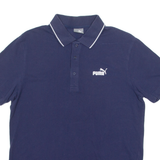 PUMA Mens Polo Shirt Blue M