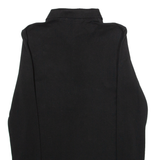 LACOSTE Womens Polo Shirt Black Long Sleeve XS