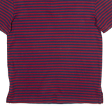 POLO RALPH LAUREN Mens Polo Shirt Red Striped S