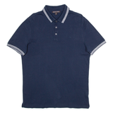 MICHAEL KORS Mens Polo Shirt Blue M