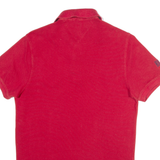 TOMMY HILFIGER Slim Fit Mens Polo Shirt Red M