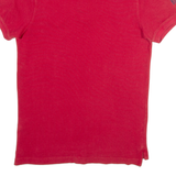 TOMMY HILFIGER Slim Fit Mens Polo Shirt Red M