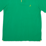 NAUTICA Mens Polo Shirt Green L