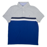 TOMMY HILFIGER Mens Polo Shirt Blue S
