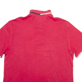 TOMMY HILFIGER Mens Polo Shirt Red L