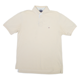 TOMMY HILFIGER Mens Polo Shirt Grey M