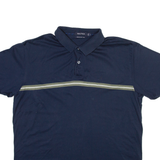NAUTICA Mens Polo Shirt Blue L