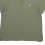 NAUTICA Mens Polo Shirt Green L