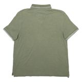 NAUTICA Mens Polo Shirt Green L