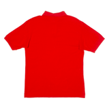 FILA Mens Polo Shirt Red 90s S
