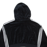 ADIDAS ORIGINALS Womens Black Hoodie UK 8