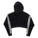 ADIDAS ORIGINALS Womens Black Hoodie UK 8