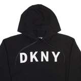 DKNY Womens Black Hoodie S