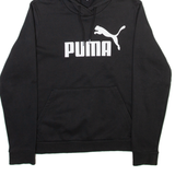 PUMA Womens Black Hoodie UK 16