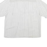 Womens Shirt White Striped S
