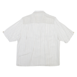 Womens Shirt White Striped S