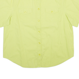 YESSICA Womens Plain Shirt Green M