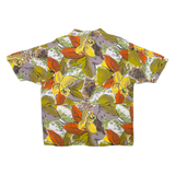 Womens Shirt Green Floral UK 12