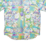 Womens Shirt Blue Floral M