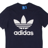 ADIDAS ORIGINALS Mens T-Shirt Blue S