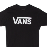 VANS Mens T-Shirt Black S