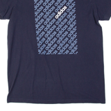 ADIDAS Mens T-Shirt Blue L