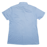 METZGER Mens Plain Shirt Blue M