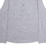 REGATTA Womens Fleece Grey 1/4 Zip UK 14
