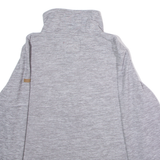 REGATTA Womens Fleece Grey 1/4 Zip UK 14