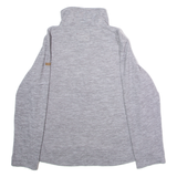 REGATTA Womens Fleece Grey 1/4 Zip UK 14