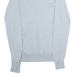 THE KOOPLES Mens Jumper Blue Crew Neck Tight Knit Wool S