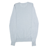 THE KOOPLES Mens Jumper Blue Crew Neck Tight Knit Wool S