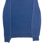 LEVI'S Mens Jumper Blue Crew Neck Tight Knit S