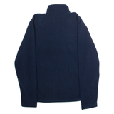REGATTA Mens Fleece Blue 1/4 Zip M
